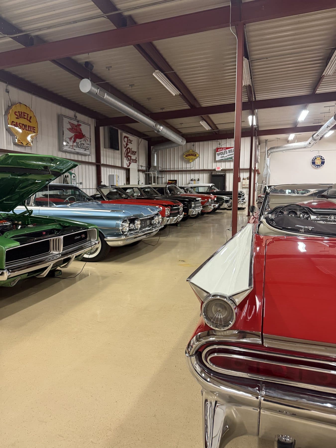 Classic and vintage cars from the private collection 630 Detailing maintains